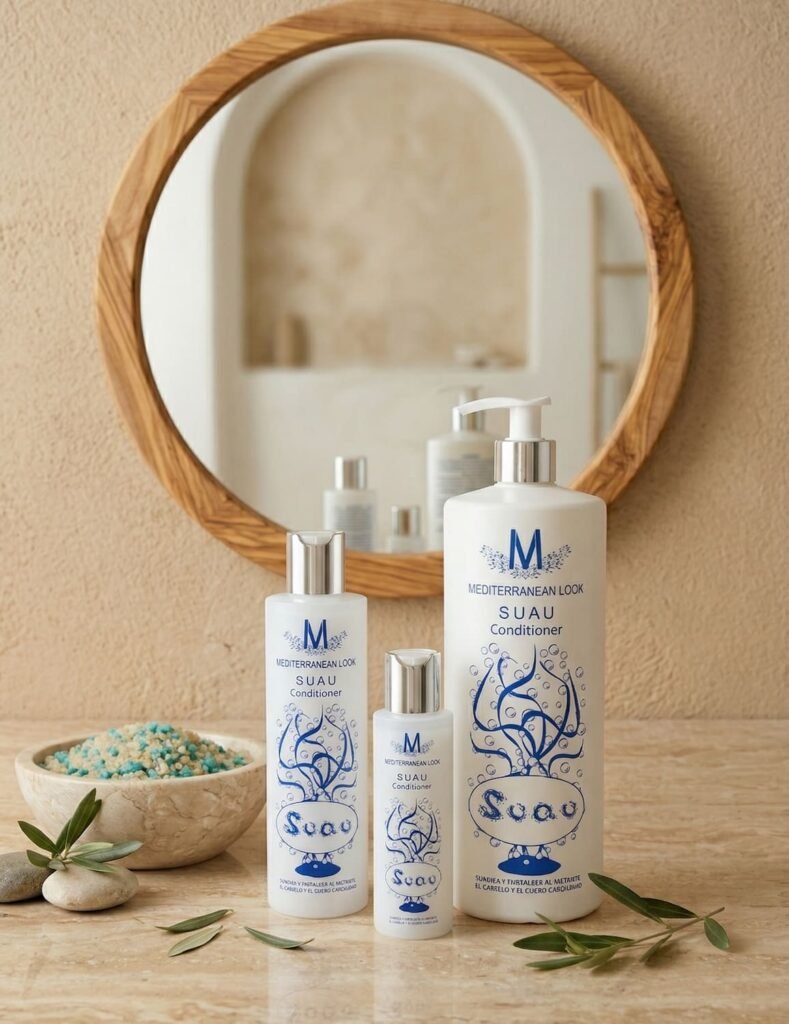 Formatos del acondicionador Suau Mediterranean Look